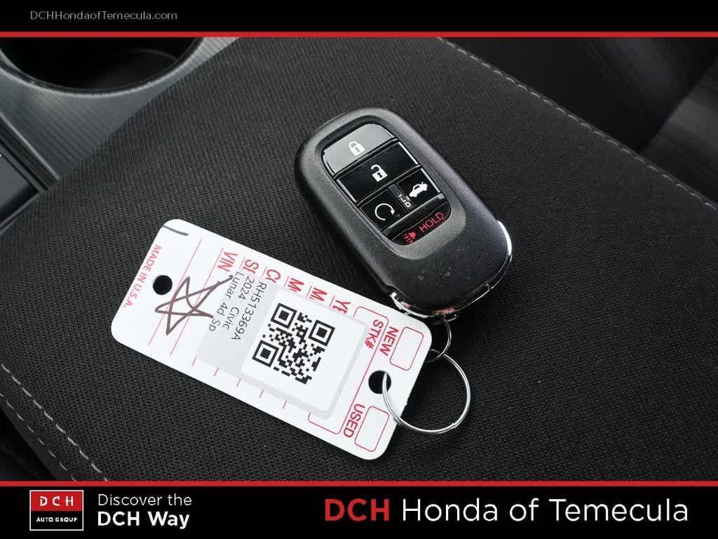 used 2024 Honda Civic car, priced at $24,540