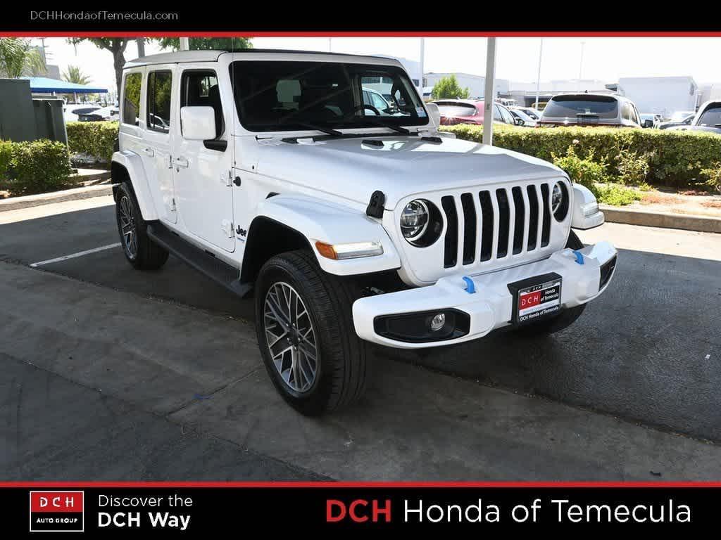 used 2022 Jeep Wrangler Unlimited 4xe car, priced at $30,726