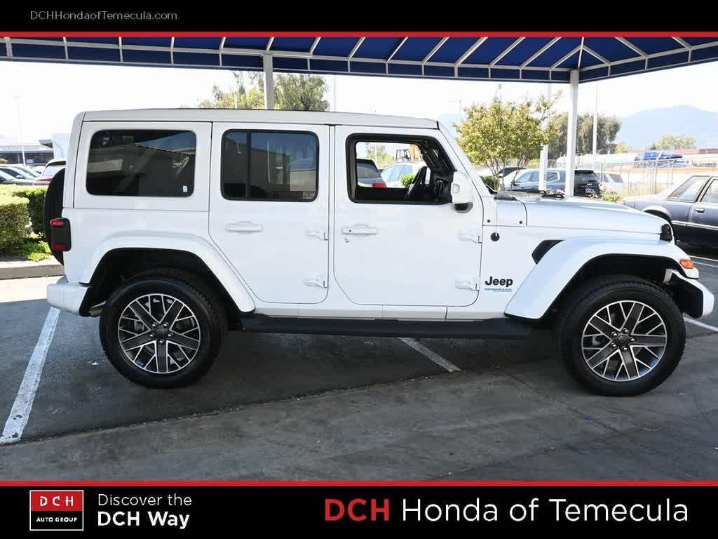 used 2022 Jeep Wrangler Unlimited 4xe car, priced at $30,726