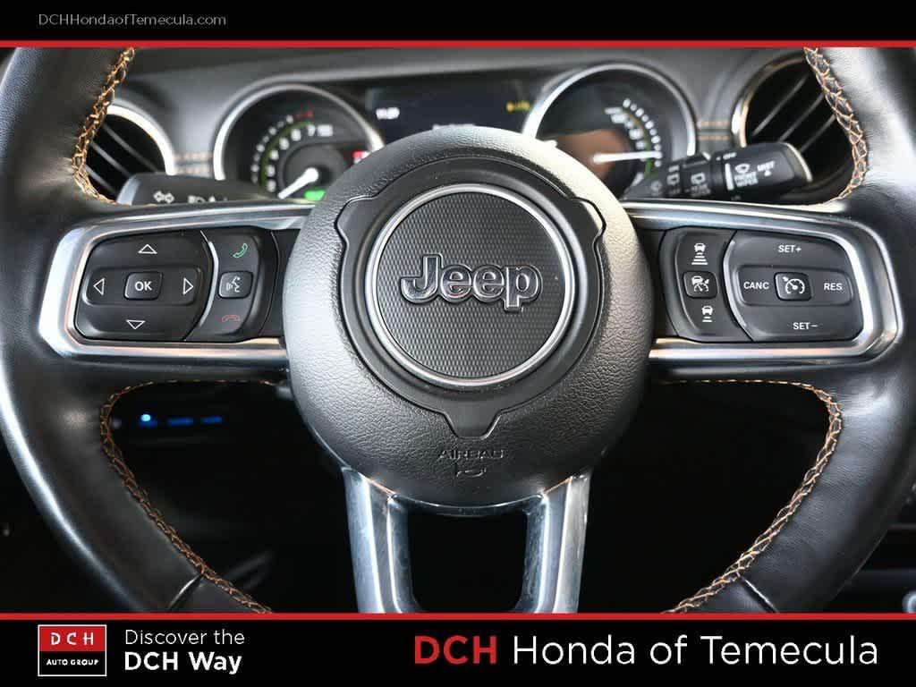 used 2022 Jeep Wrangler Unlimited 4xe car, priced at $30,726