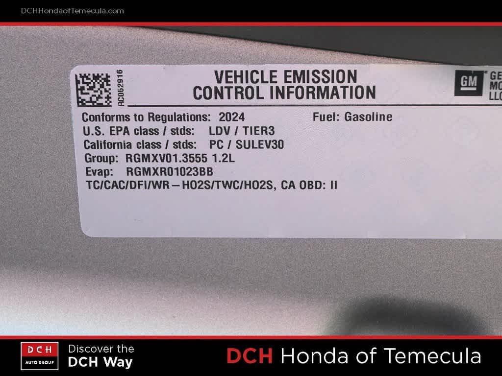 used 2024 Chevrolet Trax car, priced at $18,570