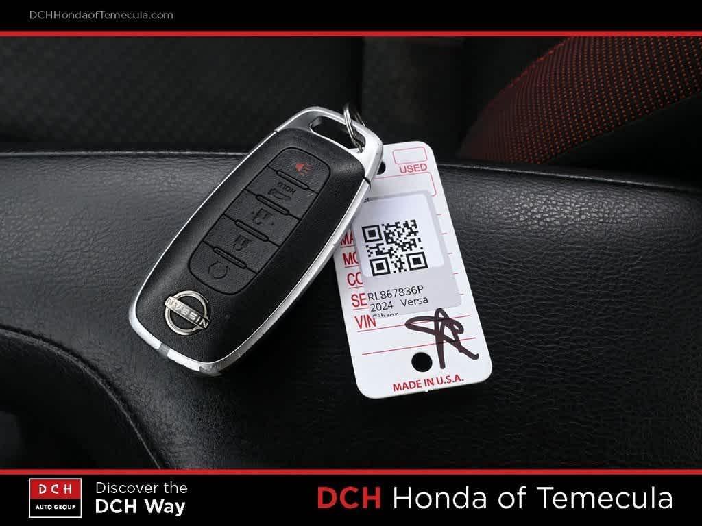 used 2024 Nissan Versa car, priced at $15,428