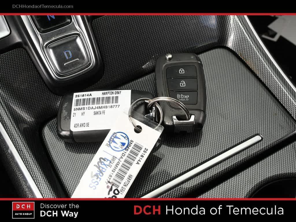 used 2021 Hyundai Santa Fe car, priced at $15,617