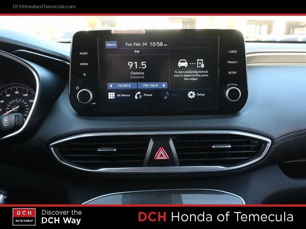 used 2021 Hyundai Santa Fe car, priced at $14,808