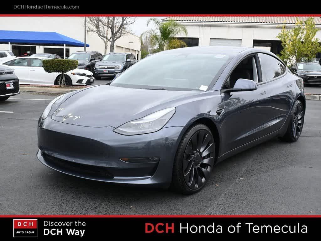 used 2023 Tesla Model 3 car, priced at $31,987