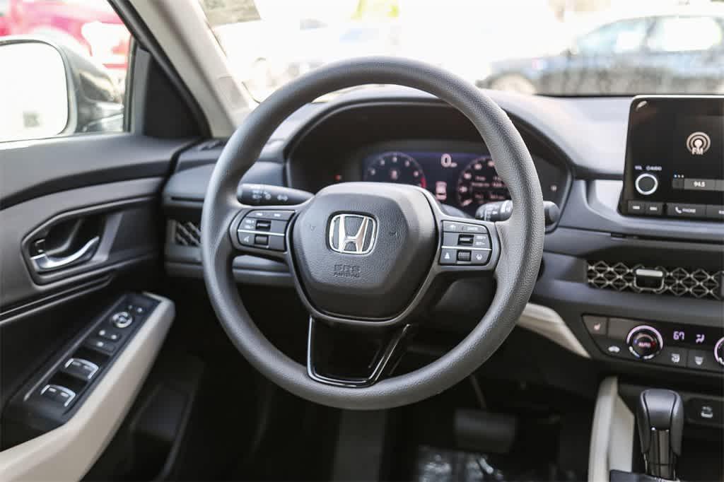 new 2025 Honda Accord car, priced at $32,210
