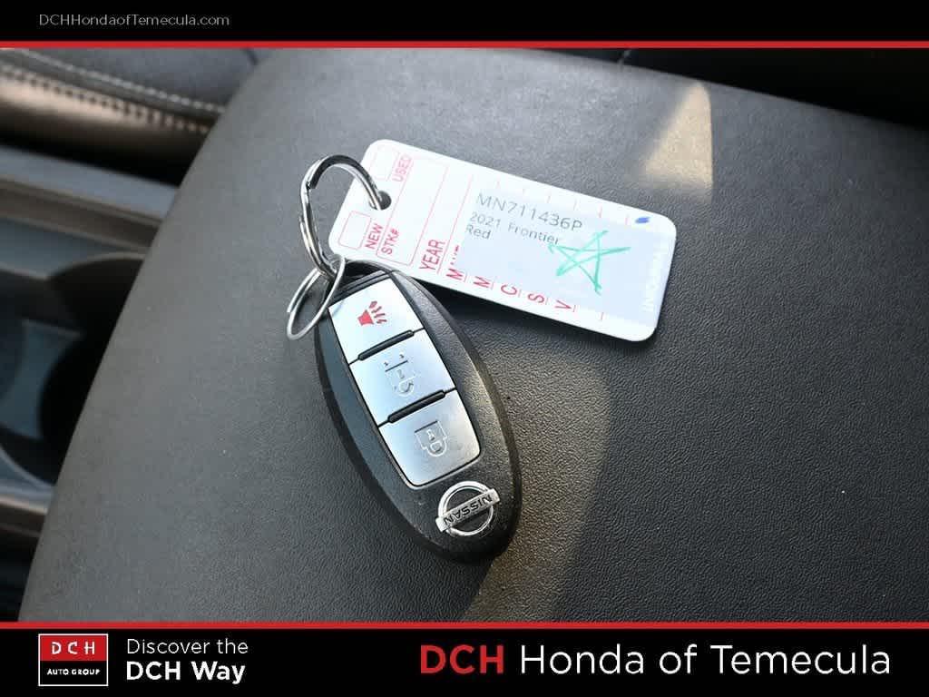 used 2021 Nissan Frontier car, priced at $24,327