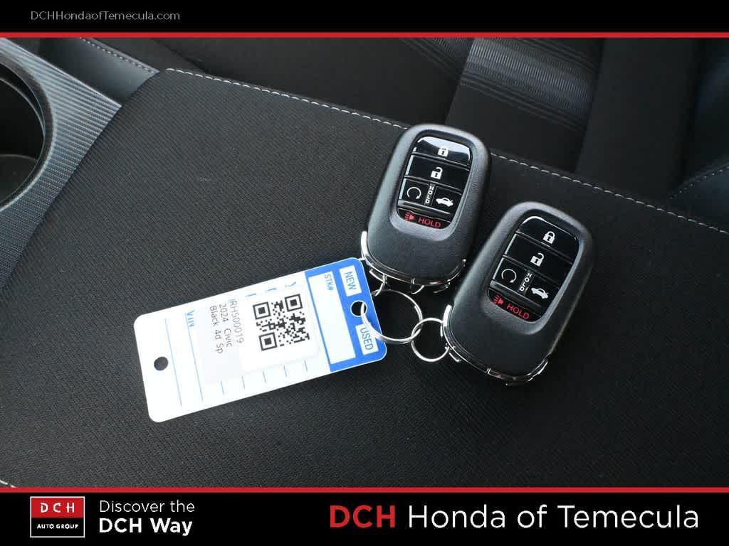 used 2024 Honda Civic car, priced at $25,835