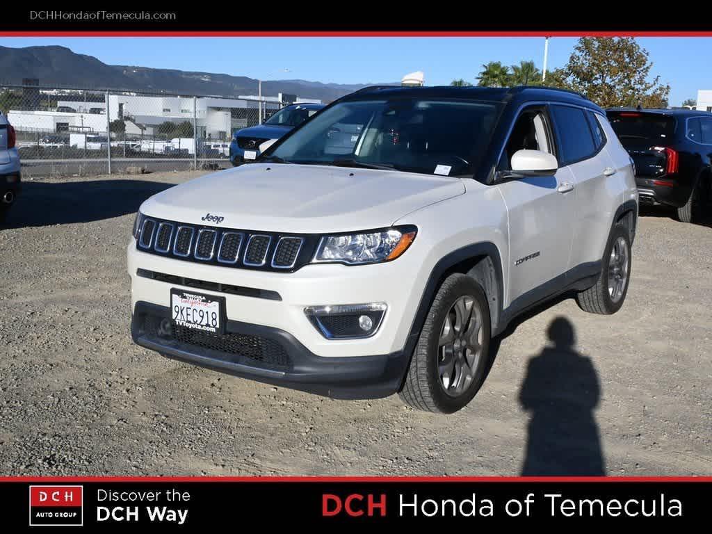 used 2021 Jeep Compass car, priced at $17,727