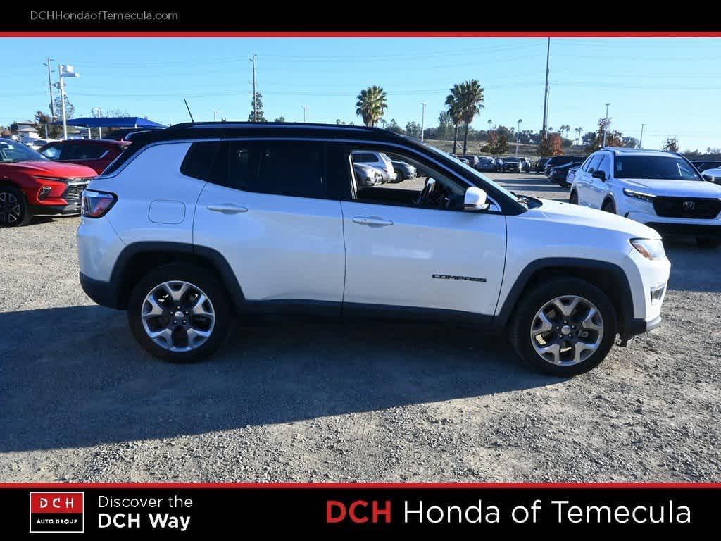 used 2021 Jeep Compass car, priced at $17,727