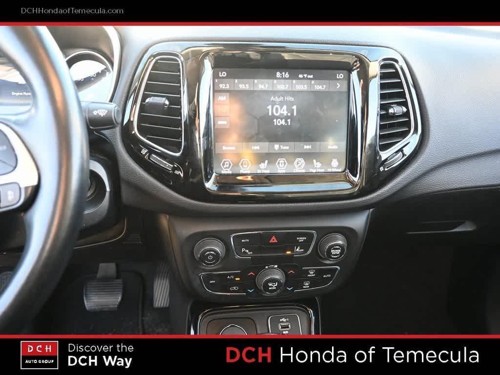 used 2021 Jeep Compass car, priced at $17,727