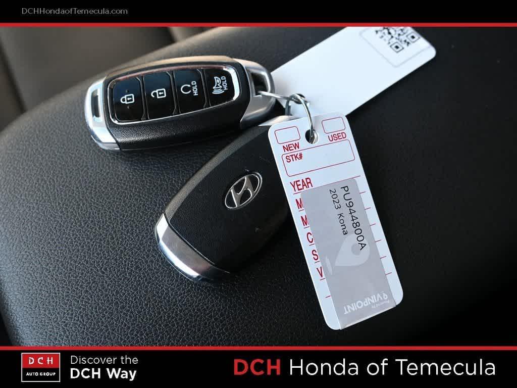 used 2023 Hyundai Kona car, priced at $18,780