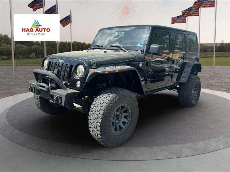 used 2018 Jeep Wrangler JK Unlimited car, priced at $20,995