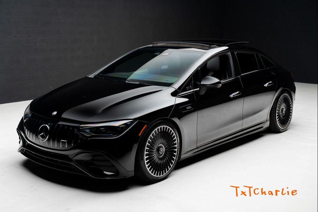 used 2023 Mercedes-Benz AMG EQE car, priced at $47,500
