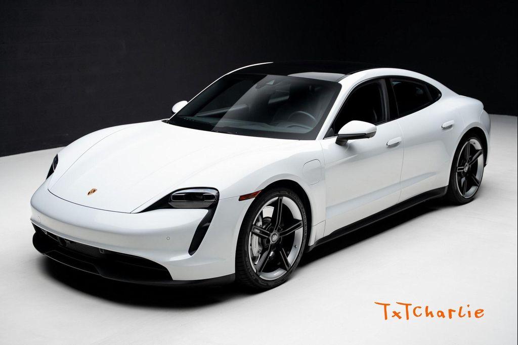 used 2022 Porsche Taycan car, priced at $53,999