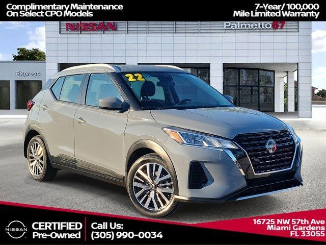 used 2022 Nissan Kicks car, priced at $15,457