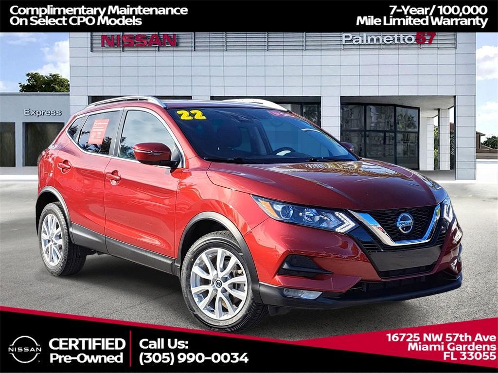 used 2022 Nissan Rogue Sport car, priced at $19,357