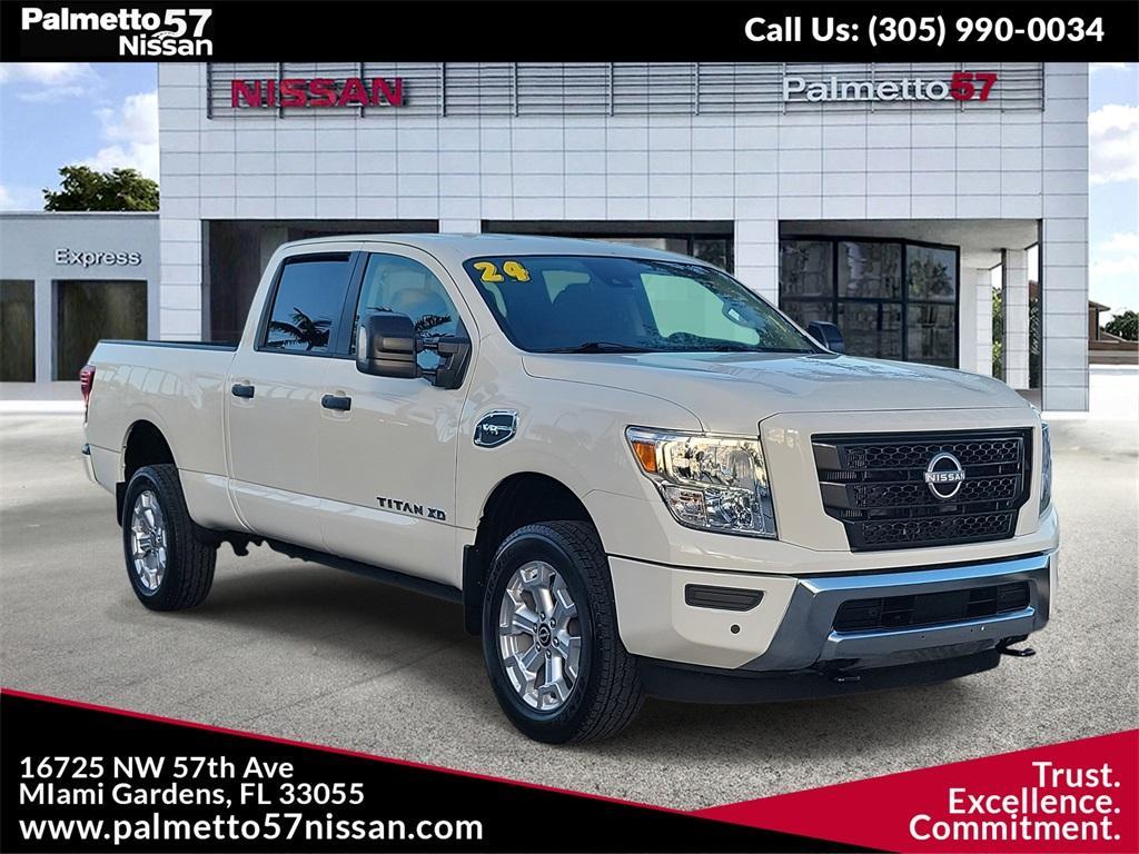 used 2024 Nissan Titan XD car, priced at $42,457