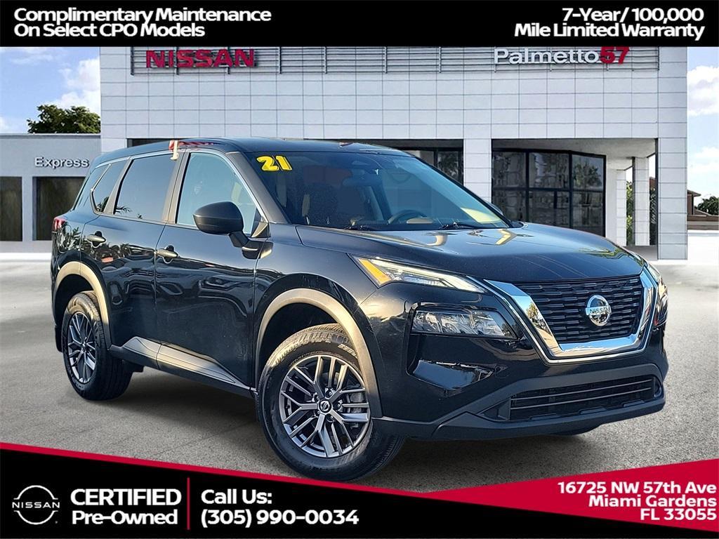 used 2021 Nissan Rogue car, priced at $18,357