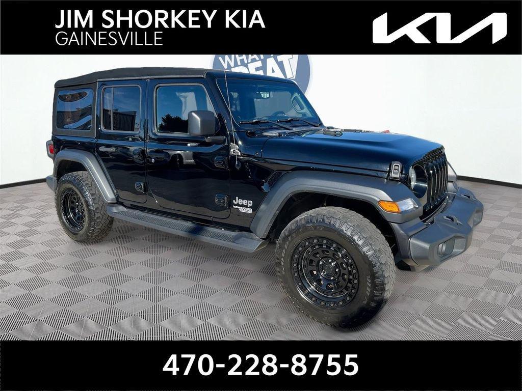 used 2018 Jeep Wrangler Unlimited car, priced at $15,788