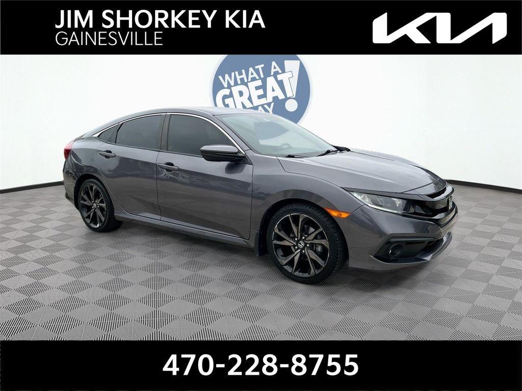 used 2021 Honda Civic car, priced at $19,544