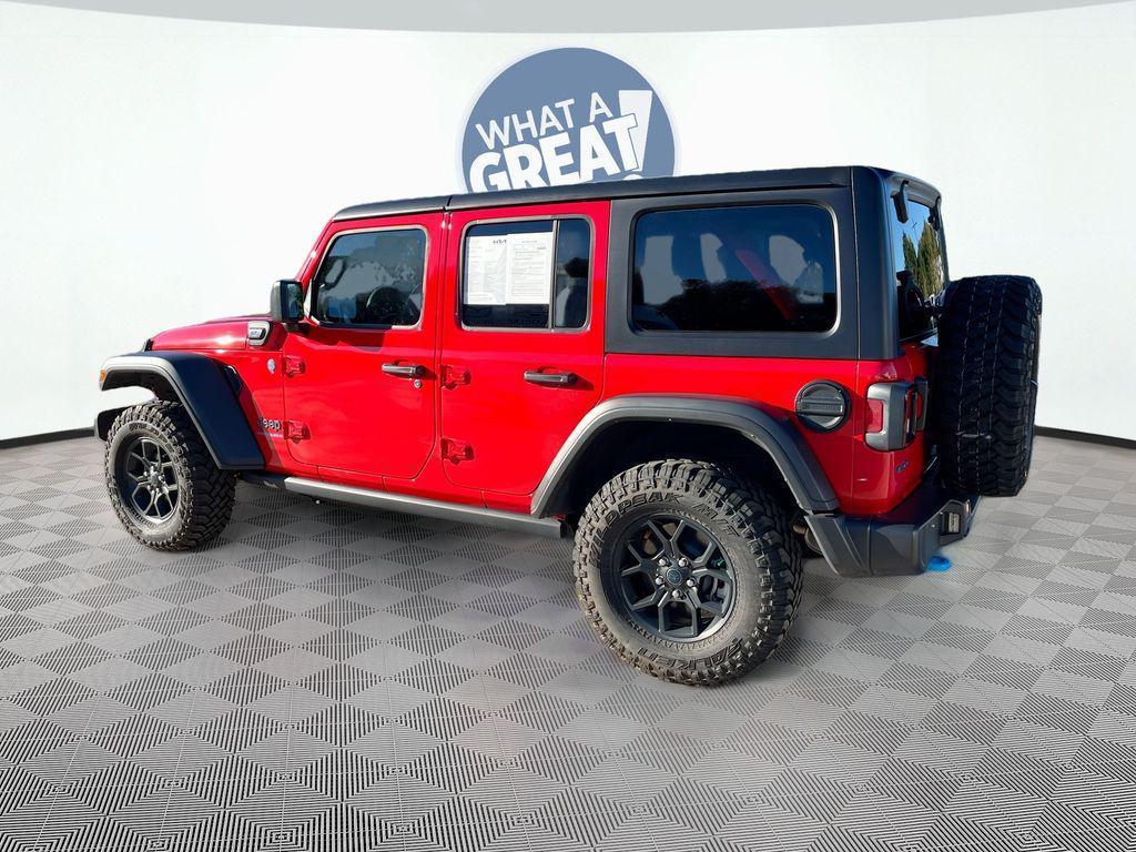 used 2024 Jeep Wrangler 4xe car, priced at $32,059