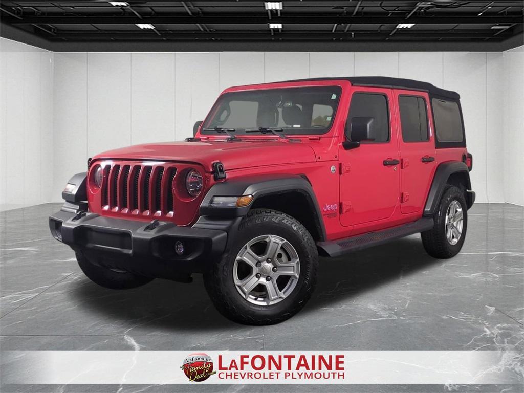 used 2018 Jeep Wrangler Unlimited car, priced at $22,695