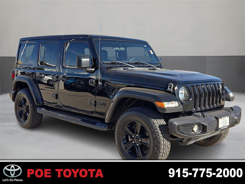 used 2021 Jeep Wrangler Unlimited car, priced at $35,575