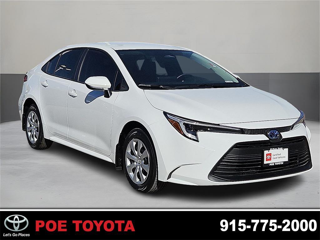 used 2025 Toyota Corolla Hybrid car, priced at $27,534