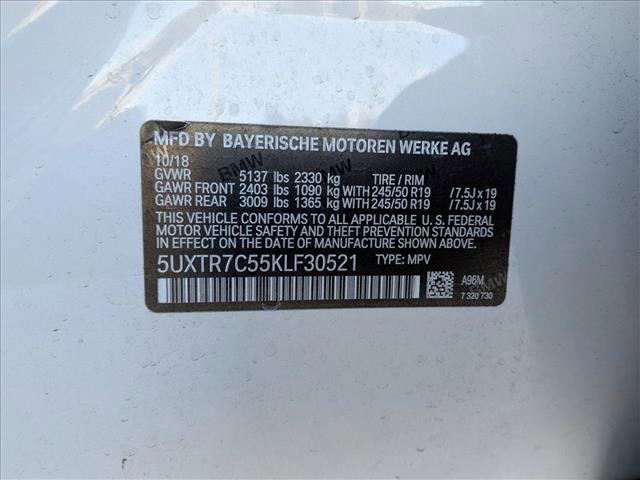 used 2019 BMW X3 car, priced at $21,995