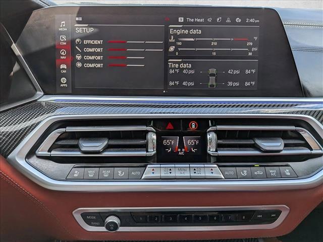 used 2022 BMW X6 M car, priced at $71,595