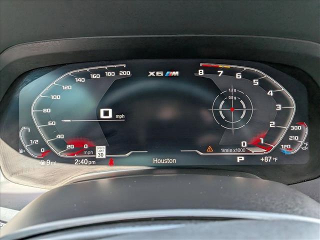 used 2022 BMW X6 M car, priced at $71,595
