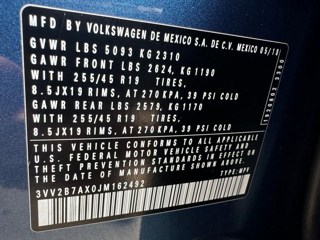 used 2018 Volkswagen Tiguan car, priced at $13,980