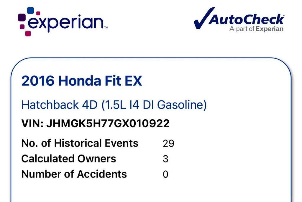used 2016 Honda Fit car, priced at $11,980
