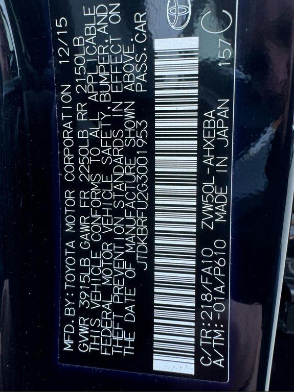 used 2016 Toyota Prius car, priced at $15,980