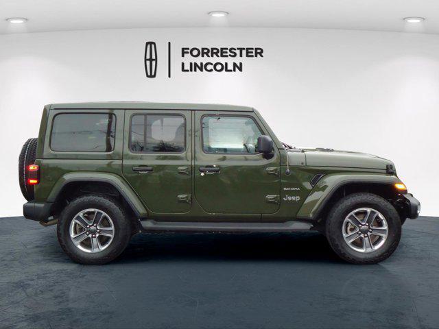 used 2021 Jeep Wrangler Unlimited car, priced at $31,900