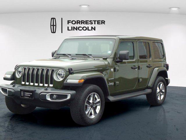 used 2021 Jeep Wrangler Unlimited car, priced at $31,900