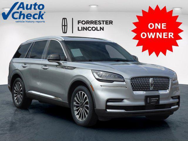 used 2022 Lincoln Aviator car, priced at $35,900