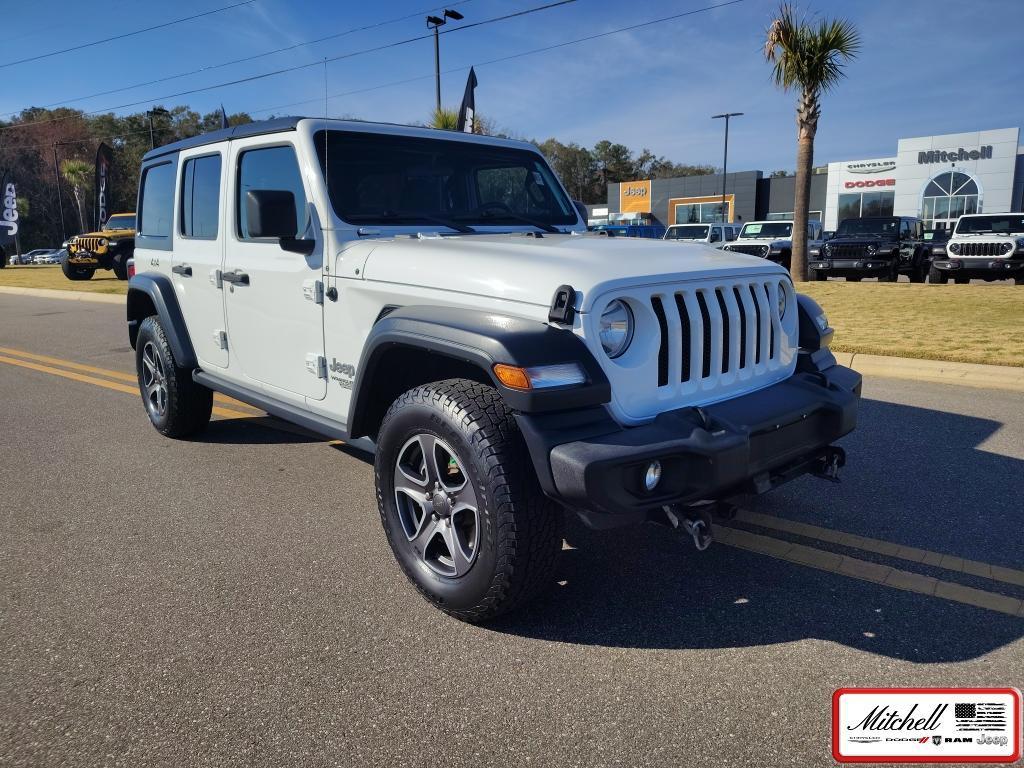 used 2018 Jeep Wrangler Unlimited car, priced at $21,554