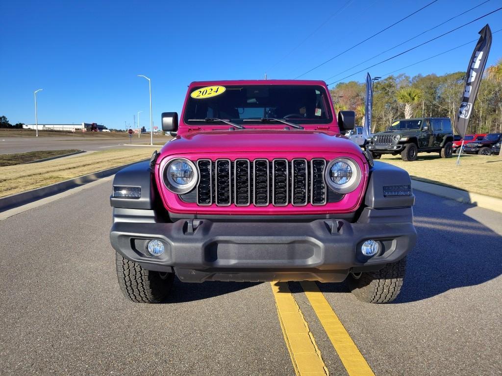 used 2024 Jeep Wrangler car, priced at $37,020