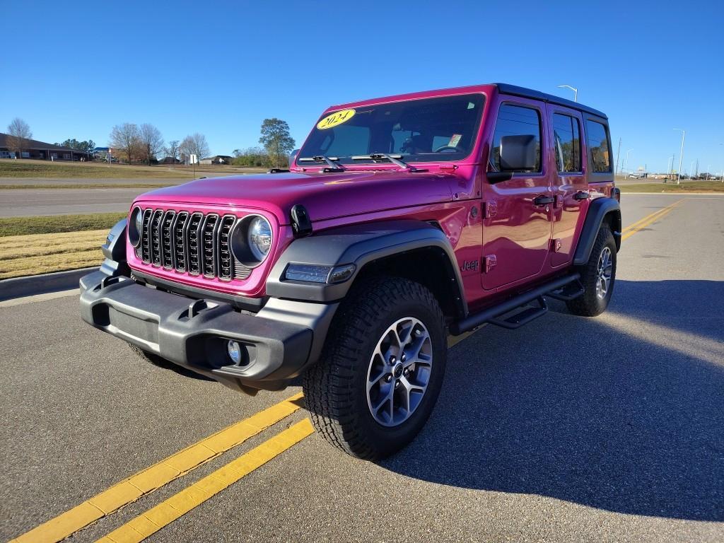 used 2024 Jeep Wrangler car, priced at $37,020
