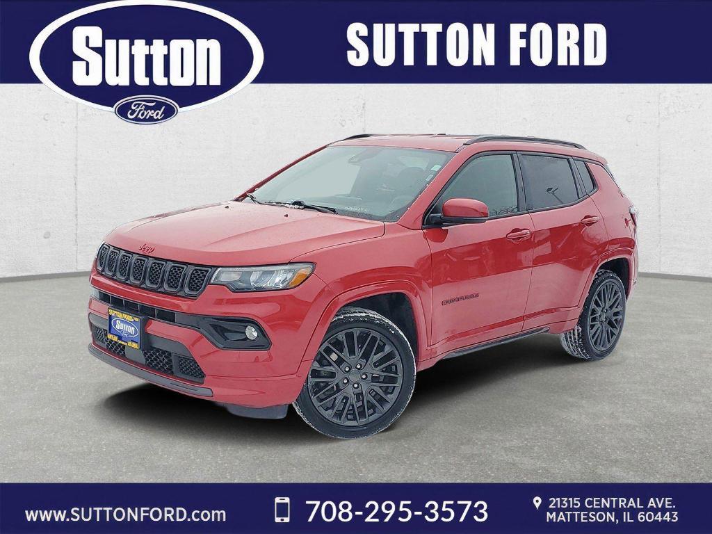 used 2023 Jeep Compass car, priced at $19,795