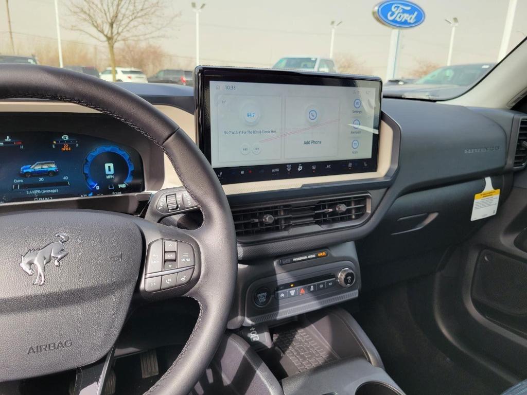 new 2025 Ford Bronco Sport car, priced at $36,075