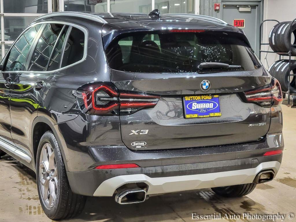 used 2022 BMW X3 car, priced at $26,982