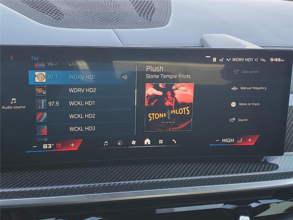 used 2024 BMW X5 M car, priced at $89,500