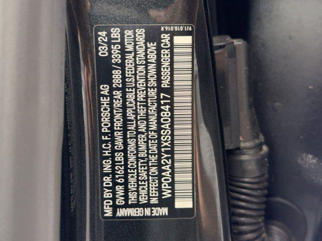 new 2025 Porsche Taycan car, priced at $127,110