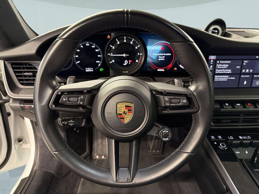 used 2021 Porsche 911 car, priced at $140,610