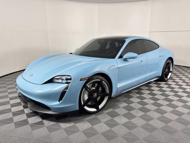 used 2021 Porsche Taycan car, priced at $67,998