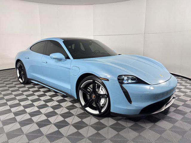 used 2021 Porsche Taycan car, priced at $67,998