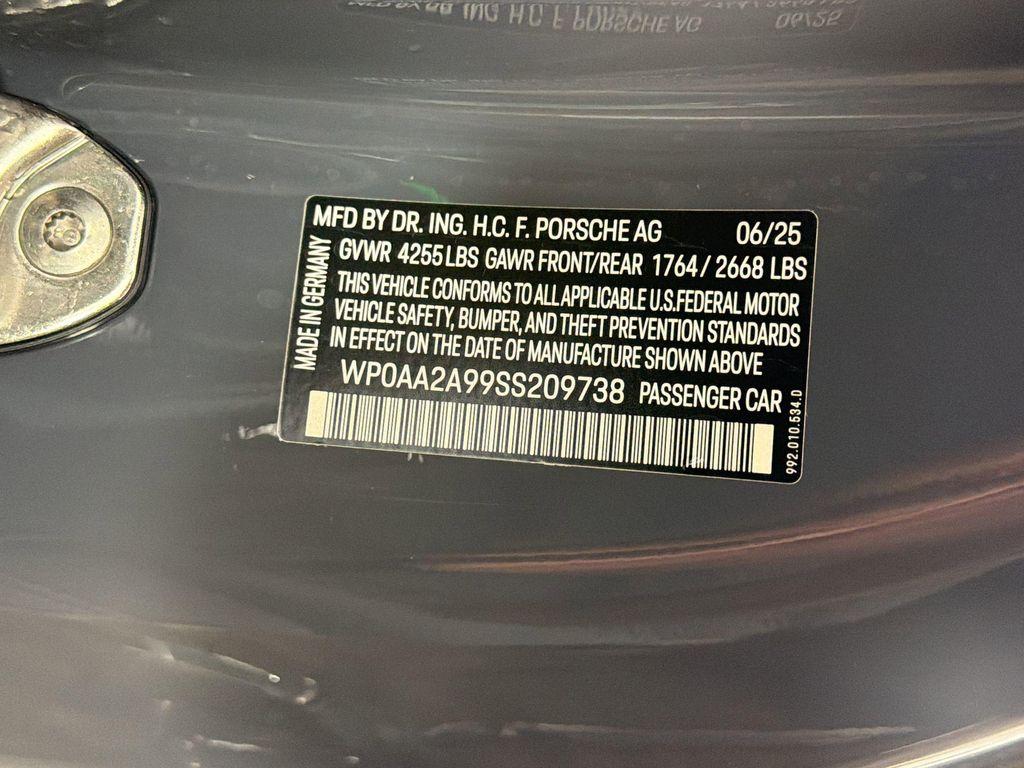 used 2025 Porsche 911 car, priced at $170,721